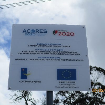 Execução de Infraestruturas de Saneamento nas Freguesias de Pico da Pedra, Ribeira Seca e Maia