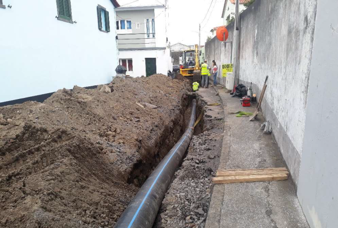 Empreitada de Execução do Sistema Intercetor de Águas Residuais da Cidade da Ribeira Grande